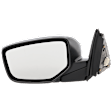 Coupe Driver Side Mirror, Power Adjust, Non-Heated, Manual Folding, Paintable, No Signal Light, No Memory, No Puddle Light, No Auto-Dim, No Blind Spot Feature