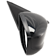 Coupe Passenger Side Mirror, Power Adjust, Non-Heated, Manual Folding, Paintable, No Signal Light, No Memory, No Puddle Light, No Auto-Dim, No Blind Spot Feature