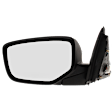 Coupe Driver Side Mirror, Power Adjust, Heated, Manual Folding, Paintable, No Signal Light, No Memory, No Puddle Light, No Auto-Dim, No Blind Spot Feature