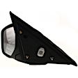 Coupe Driver Side Mirror, Power Adjust, Heated, Manual Folding, Paintable, No Signal Light, No Memory, No Puddle Light, No Auto-Dim, No Blind Spot Feature
