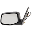 Driver Side Mirror, Power Adjust, Manual Folding, Heated, Paintable, No Signal Light, No Memory, No Puddle Light, No Auto-Dimming, No Blind Spot Feature