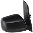 Passenger Side Mirror, Power Adjust, Manual Folding, Heated, Paintable, No Signal Light, No Memory, No Puddle Light, No Auto-Dimming, No Blind Spot Feature