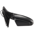 Passenger Side Mirror, Power Adjust, Manual Folding, Non-Heated, Textured Black, No Signal Light, No Memory, No Puddle Light, No Auto-Dimming, No Blind Spot Feature