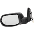 Driver Side Mirror, Power Adjust, Manual Folding, Non-Heated, Paintable, No Signal Light, No Memory, No Puddle Light, No Auto-Dimming, No Blind Spot Feature