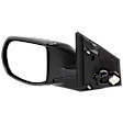 Driver Side Mirror, Power Adjust, Manual Folding, Heated, Paintable, No Signal Light, No Memory, No Puddle Light, No Auto-Dimming, No Blind Spot Feature