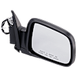 Passenger Side Mirror, Power Adjust, Heated, Manual Folding, Paintable, No Signal Light, No Memory, No Puddle Light, No Auto-Dim, No Blind Spot Feature