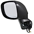 Sedan Driver Side Mirror, Power Adjust, Non-Heated, Manual Folding, Paintable, In-housing Signal Light, No Memory, No Puddle Light, No Auto-Dim, No Blind Spot Feature