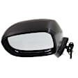 Sedan Driver Side Mirror, Power Adjust, Non-Heated, Manual Folding, Paintable, In-housing Signal Light, No Memory, No Puddle Light, No Auto-Dim, No Blind Spot Feature