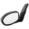 Driver Side Mirror, Power Adjust, Manual Folding, Non-Heated, Paintable, No Signal Light, No Memory, No Puddle Light, No Auto-Dimming, No Blind Spot Feature