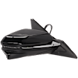 Passenger Side Mirror, Power Adjust, Heated, Manual Folding, Paintable, In-housing Signal Light, No Memory, No Puddle Light, No Auto-Dim, No Blind Spot Feature