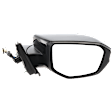 Passenger Side Mirror, Power Adjust, Manual Folding, Non-Heated, Paintable, No Signal Light, No Memory, No Puddle Light, No Auto-Dimming, No Blind Spot Feature