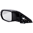 Driver Side Mirror, Power Adjust, Manual Folding, Heated, Paintable, In-housing Signal Light, No Memory, No Puddle Light, No Auto-Dimming, No Blind Spot Feature