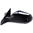 Driver Side Mirror, Power Adjust, Manual Folding, Heated, Paintable, In-housing Signal Light, No Memory, No Puddle Light, No Auto-Dimming, No Blind Spot Feature