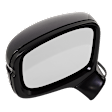 Driver Side Mirror, Power Adjust, Manual Folding, Heated, Paintable, In-housing Signal Light, No Memory, No Puddle Light, No Auto-Dimming, No Blind Spot Feature