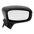 Passenger Side Mirror, Power Adjust, Manual Folding, Heated, Paintable, In-housing Signal Light, No Memory, No Puddle Light, No Auto-Dimming, No Blind Spot Feature