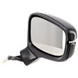 Passenger Side Mirror, Power Adjust, Manual Folding, Heated, Paintable, In-housing Signal Light, With memory, No Puddle Light, No Auto-Dimming, No Blind Spot Feature