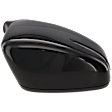 Passenger Side Mirror, Power Adjust, Manual Folding, Heated, Paintable, In-housing Signal Light, With memory, No Puddle Light, No Auto-Dimming, No Blind Spot Feature
