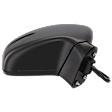 Passenger Side Mirror, Power Adjust, Manual Folding, Heated, Paintable, In-housing Signal Light, With memory, No Puddle Light, No Auto-Dimming, No Blind Spot Feature