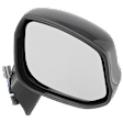 Passenger Side Mirror, Power Adjust, Non-Heated, Manual Folding, Light textured, No Signal Light, No Memory, No Puddle Light, No Auto-Dim, No Blind Spot Feature