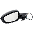 Driver Side Mirror, Power Adjust, Heated, Manual Folding, Paintable, No Signal Light, No Memory, No Puddle Light, No Auto-Dim, With Blind Spot Detection in Glass