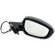 Passenger Side Mirror, Power Adjust, Heated, Manual Folding, Paintable, No Signal Light, No Memory, No Puddle Light, No Auto-Dim, With Blind Spot Detection in Glass