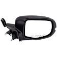 Passenger Side Mirror, Power Adjust, Non-Heated, Manual Folding, Paintable, No Signal Light, No Memory, No Puddle Light, No Auto-Dim, No Blind Spot Feature