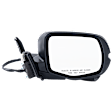 2017-2019 Honda Ridgeline - Passenger Side Mirror, Power Adjust, Non-Heated, Manual Folding, Paintable, No Signal Light, No Memory, No Puddle Light, No Auto-Dim, No Blind Spot Feature