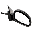Passenger Side Mirror, Manual Adjust, Manual Folding, Non-Heated, Paintable, No Signal Light, No Memory, No Puddle Light, No Auto-Dimming, No Blind Spot Feature, Coupe/Hatchback