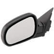 Driver Side Mirror, Power Adjust, Manual Folding, Non-Heated, Paintable, No Signal Light, No Memory, No Puddle Light, No Auto-Dimming, No Blind Spot Feature