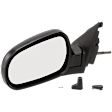 Sedan Driver Side Mirror, Manual Adjust, Non-Heated, Manual Folding, Paintable, No Signal Light, No Memory, No Puddle Light, No Auto-Dim, No Blind Spot Feature