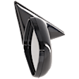 Passenger Side Mirror, Power Adjust, Manual Folding, Non-Heated, Paintable, No Signal Light, No Memory, No Puddle Light, No Auto-Dimming, No Blind Spot Feature