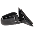 Passenger Side Mirror, Power Adjust, Manual Folding, Non-Heated, Paintable, No Signal Light, No Memory, No Puddle Light, No Auto-Dimming, No Blind Spot Feature