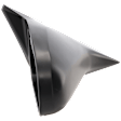 Passenger Side Mirror, Power Adjust, Non-Folding, Non-Heated, Textured Black, No Signal Light, No Memory, No Puddle Light, No Auto-Dimming, No Blind Spot Feature, 4 Door Sedan