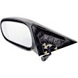 Sedan Driver Side Mirror, Manual Adjust, Non-Heated, Non-Folding, Textured Black, No Signal Light, No Memory, No Puddle Light, No Auto-Dim, No Blind Spot Feature