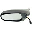 Sedan Driver Side Mirror, Manual Adjust, Non-Heated, Non-Folding, Textured Black, No Signal Light, No Memory, No Puddle Light, No Auto-Dim, No Blind Spot Feature