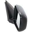 Passenger Side Mirror, Power Adjust, Manual Folding, Non-Heated, Paintable, No Signal Light, No Memory, No Puddle Light, No Auto-Dimming, No Blind Spot Feature