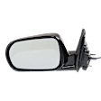 Sedan Driver Side Mirror, Power Adjust, Non-Heated, Manual Folding, Paintable, No Signal Light, No Memory, No Puddle Light, No Auto-Dim, No Blind Spot Feature