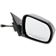 Sedan Passenger Side Mirror, Manual Adjust, Non-Heated, Manual Folding, Paintable, No Signal Light, No Memory, No Puddle Light, No Auto-Dim, No Blind Spot Feature