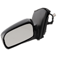Hatchback Driver Side Mirror, Power Adjust, Non-Heated, Manual Folding, Textured Black, No Signal Light, No Memory, No Puddle Light, No Auto-Dim, No Blind Spot Feature