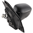 Hatchback Driver Side Mirror, Power Adjust, Non-Heated, Manual Folding, Textured Black, No Signal Light, No Memory, No Puddle Light, No Auto-Dim, No Blind Spot Feature