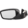 Driver Side Mirror, Power Adjust, Manual Folding, Heated, Paintable, No Signal Light, With memory, No Puddle Light, No Auto-Dimming, No Blind Spot Feature, EX Model