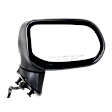 Passenger Side Mirror, Power Adjust, Heated, Manual Folding, Textured Black, No Signal Light, No Memory, No Puddle Light, No Auto-Dimming No Blind Spot Feature Sedan