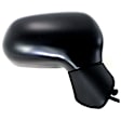 Passenger Side Mirror, Power Adjust, Heated, Manual Folding, Textured Black, No Signal Light, No Memory, No Puddle Light, No Auto-Dimming No Blind Spot Feature Sedan