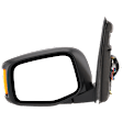 Driver Side Mirror, Power Adjust, Manual Folding, Heated, Paintable, In-housing Signal Light, With memory, No Puddle Light, No Auto-Dimming, No Blind Spot Feature