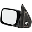 Driver Side Mirror, Power Adjust, Manual Folding, Non-Heated, Textured Black, No Signal Light, No Memory, No Puddle Light, No Auto-Dimming, No Blind Spot Feature