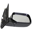 Passenger Side Mirror, Power Adjust, Manual Folding, Non-Heated, Textured Black, No Signal Light, No Memory, No Puddle Light, No Auto-Dimming, No Blind Spot Feature