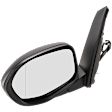 Driver Side Mirror, Power Adjust, Manual Folding, Heated, Paintable, No Signal Light, No Memory, No Puddle Light, No Auto-Dimming, No Blind Spot Feature