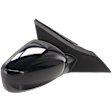 Coupe Passenger Side Mirror, Power Adjust, Non-Heated, Manual Folding, Paintable, No Signal Light, No Memory, No Puddle Light, No Auto-Dim, No Blind Spot Feature