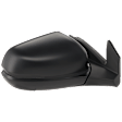 Passenger Side Mirror, Power Adjust, Non-Heated, Manual Folding, Paintable, No Signal Light, No Memory, No Puddle Light, No Auto-Dim, No Blind Spot Feature