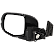 Driver Side Mirror, Power Adjust, Heated, Manual Folding, Paintable, In-housing Signal Light, With Memory, No Puddle Light, No Auto-Dim, No Blind Spot Feature